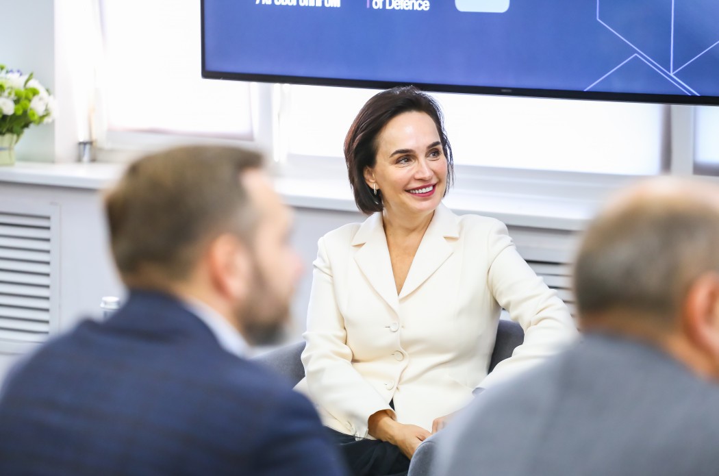 На фото: Гелена Саврук, керівниця Стратегічної програми для розвитку системи озброєння